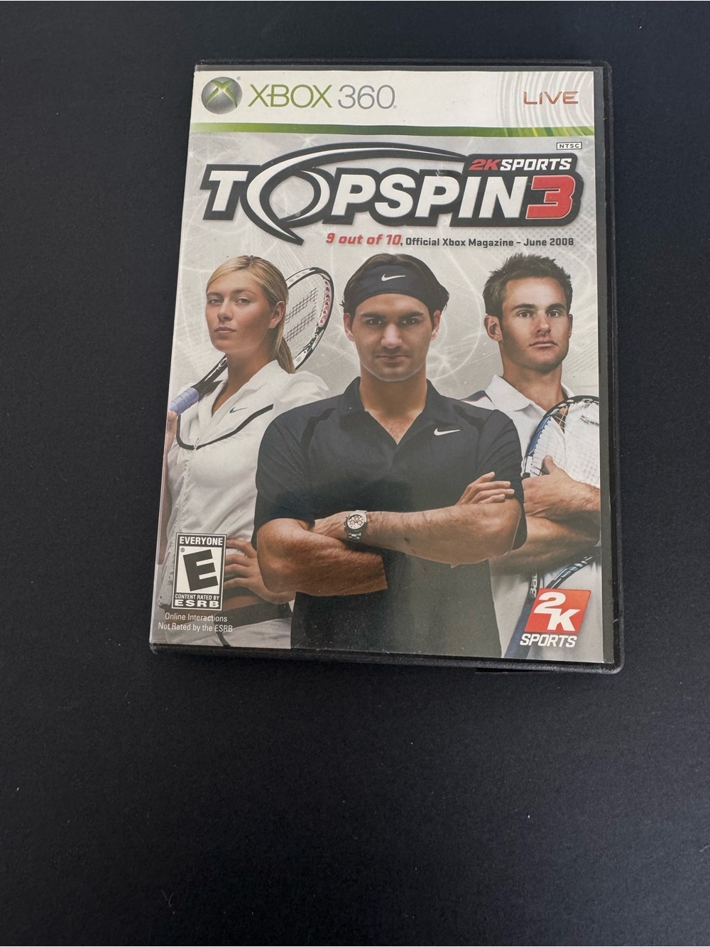 Top Spin 3 (Black) - Xbox 360 by 2K Sports
